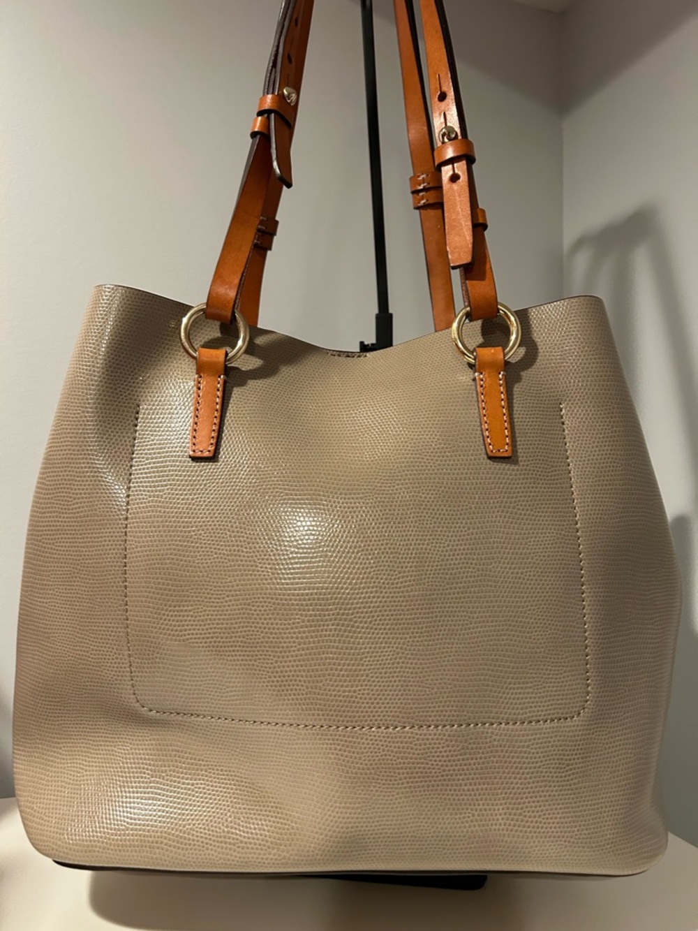 Dooney & Bourke Sienna Briana Textured Leather Tote w Matching Wristlet NWOT - Picture 8 of 13